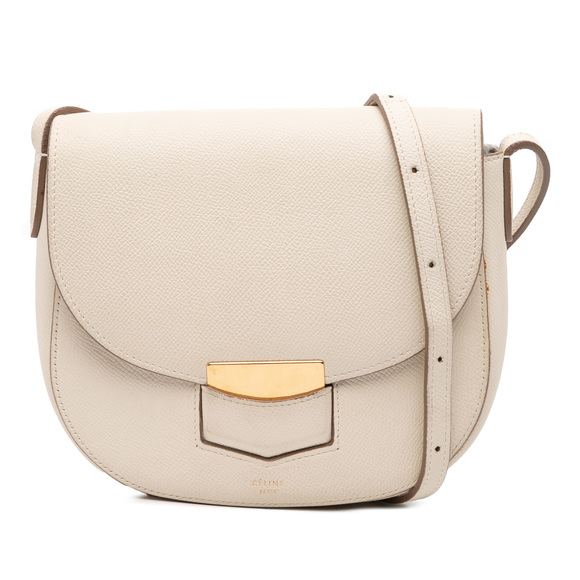 Pre-Loved Celine Small Grained Calfskin Trotteur Crossbody - Picture 1 of 8